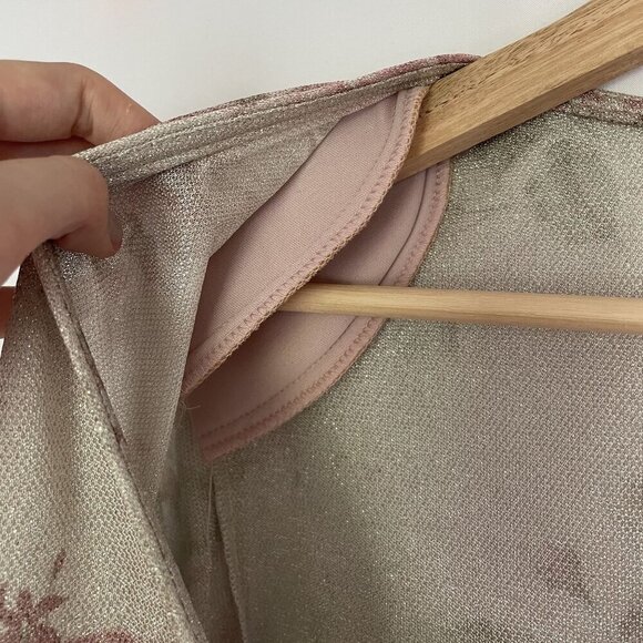 Arianna by Rachel Kaye vintage grandma style padded shoulders floral cardigan - Picture 7 of 8